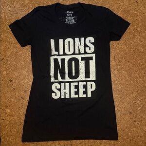 Lions Not Sheep Graphic Tee